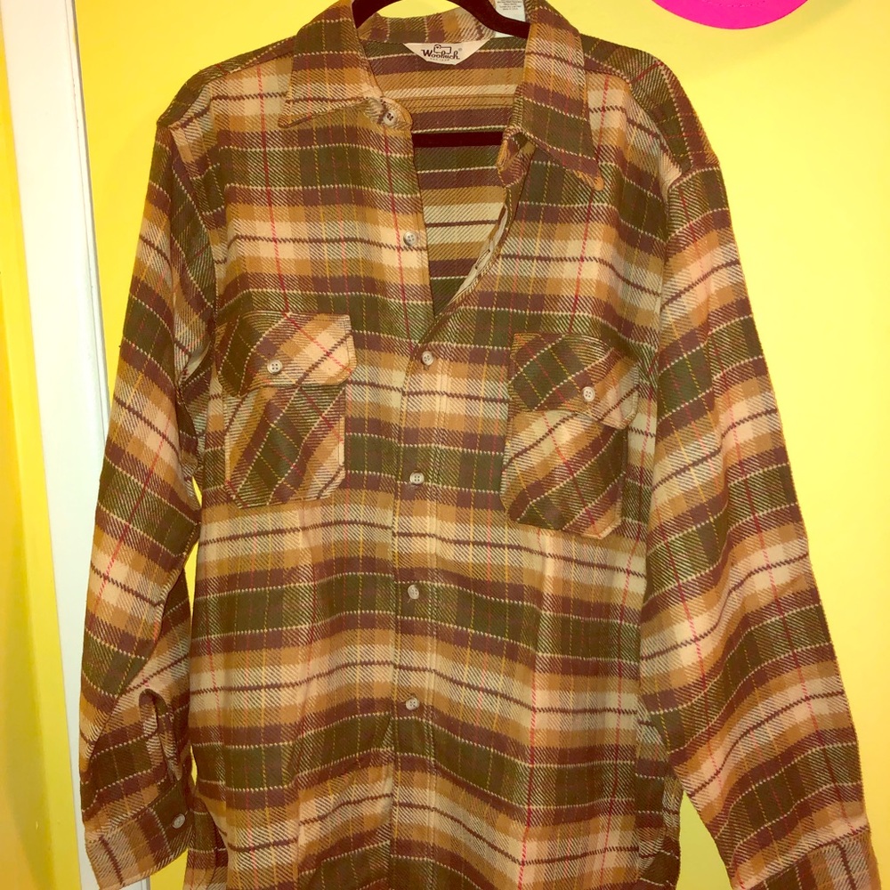 Lightly worn button up